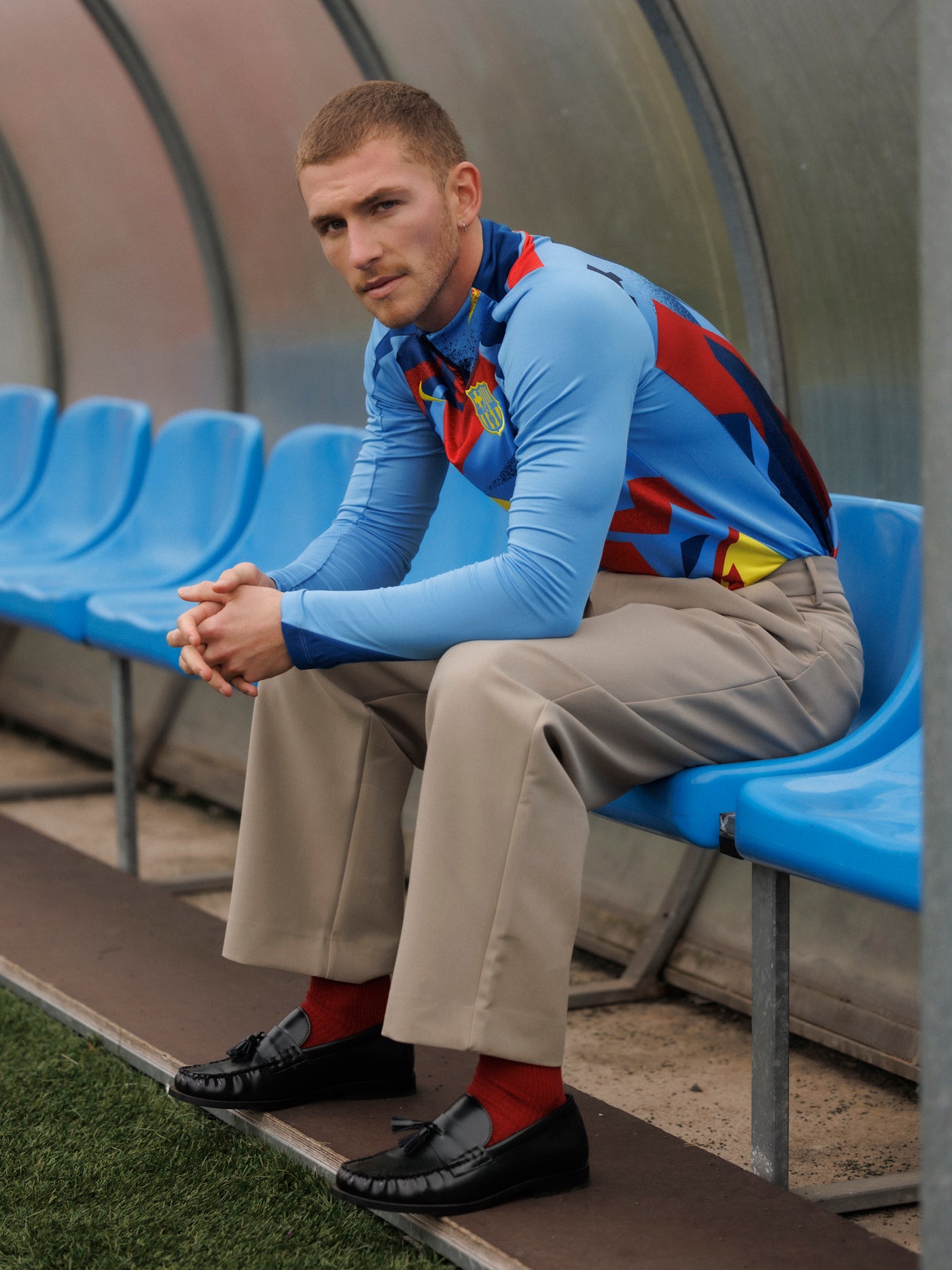 Sweatshirt prématch quatrième tenue FC Barcelone 25/26