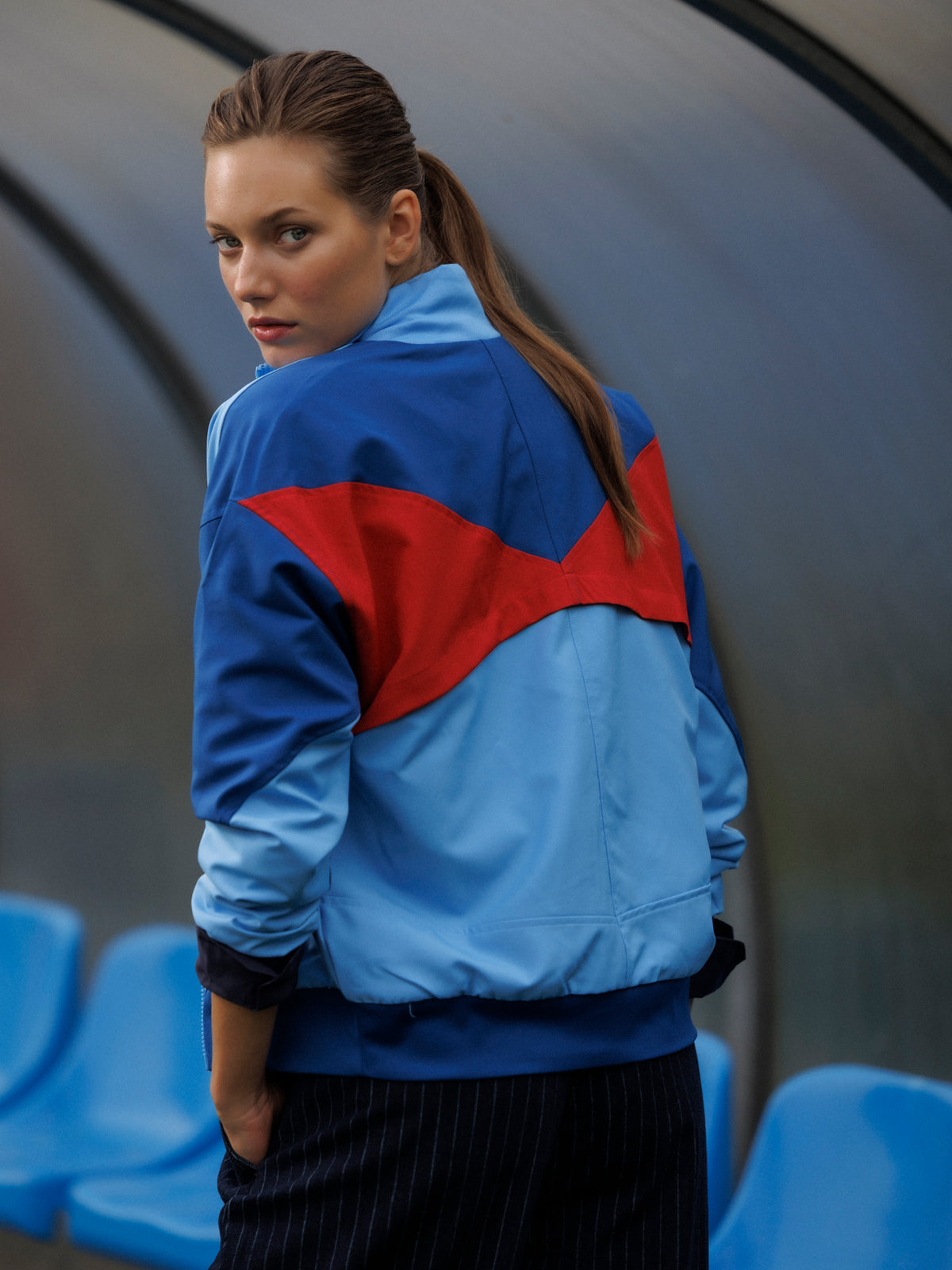Veste anthem quatrième tenue femme FC Barcelone 25/26 – Édition Joueur