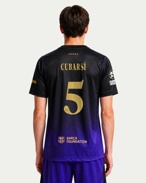 CUBARSÍ | UCL Camiseta hombre segunda equipación 26/27 FC Barcelona x Kobe Bryant