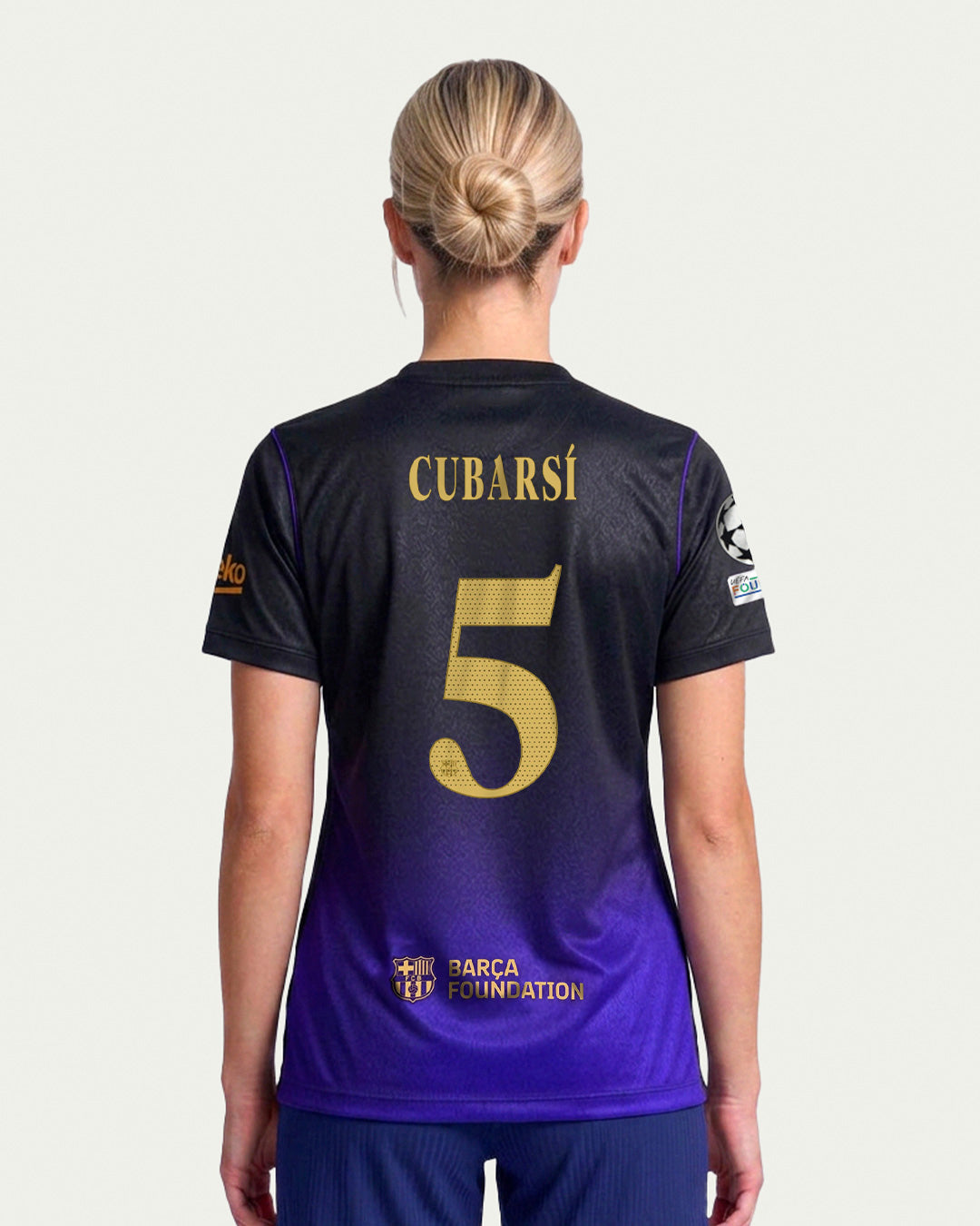 CUBARSÍ | UCL Trikot Auswärts damen 26/27 FC Barcelona x Kobe Bryant