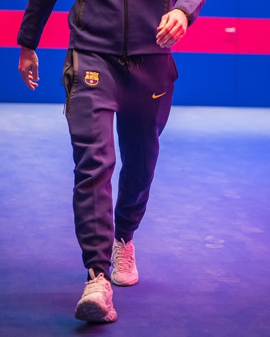 Pantalon tech fleece Barça Nike - Bleu marine