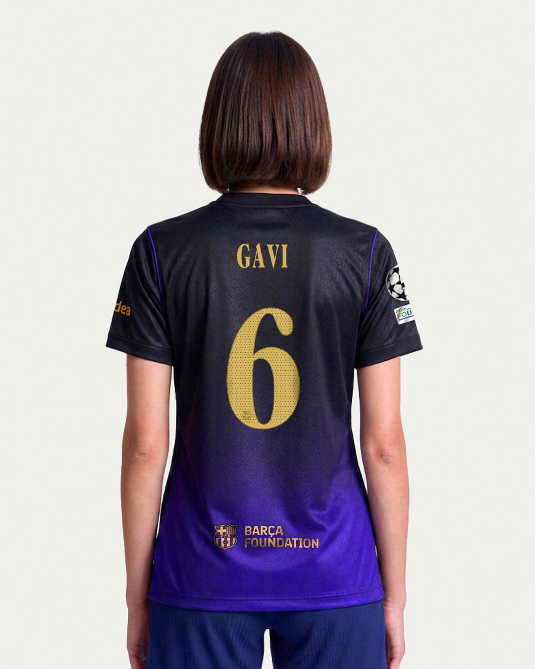 GAVI | UCL Samarreta dona segon equipament 26/27 FC Barcelona x Kobe Bryant