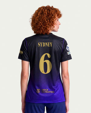 SYDNEY | UWCL Camiseta mujer segunda equipación 26/27 FC Barcelona x Kobe Bryant
