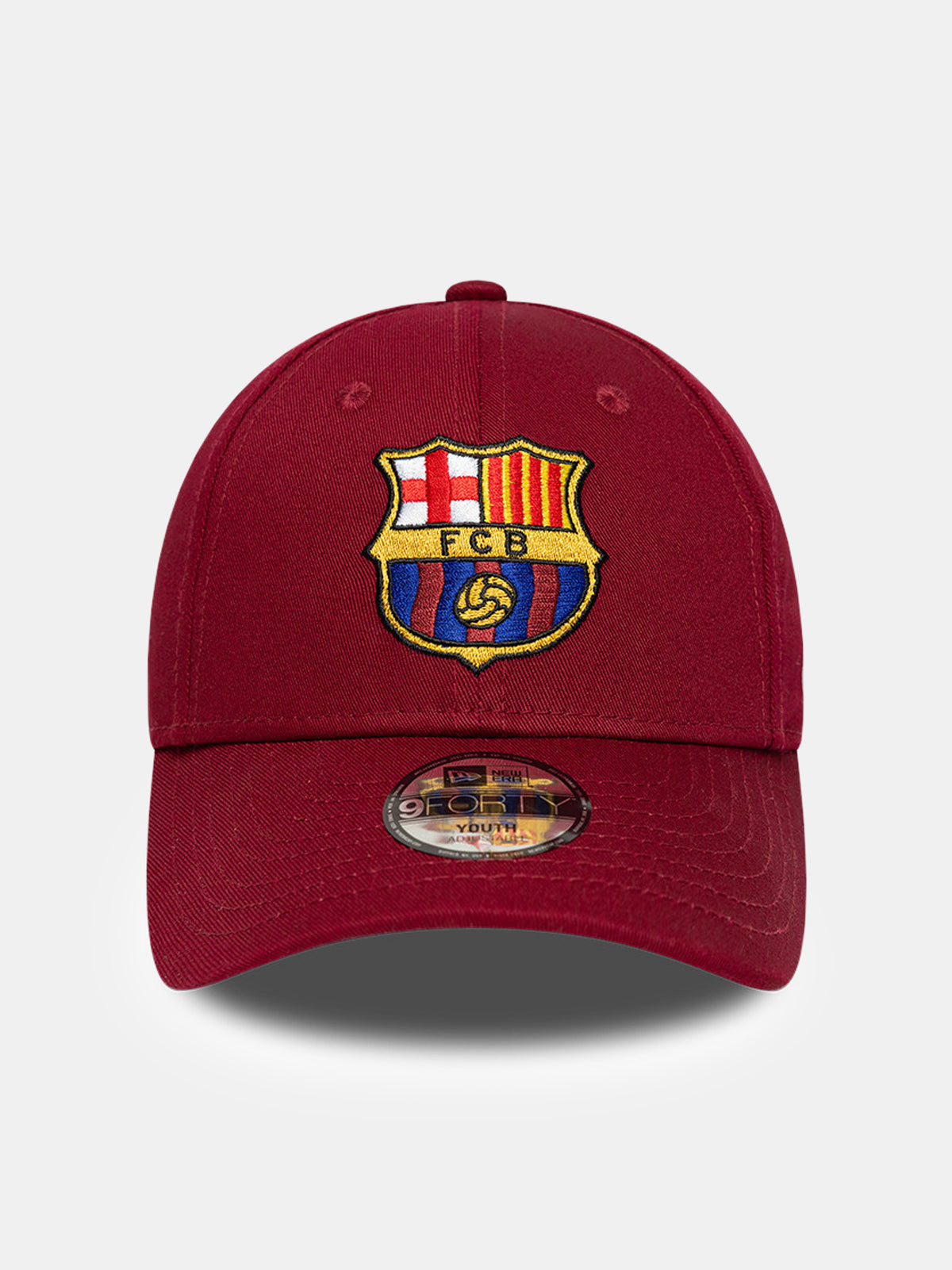Casquette Junior NEW ERA x FC Barcelone 9FORTY Red Core
