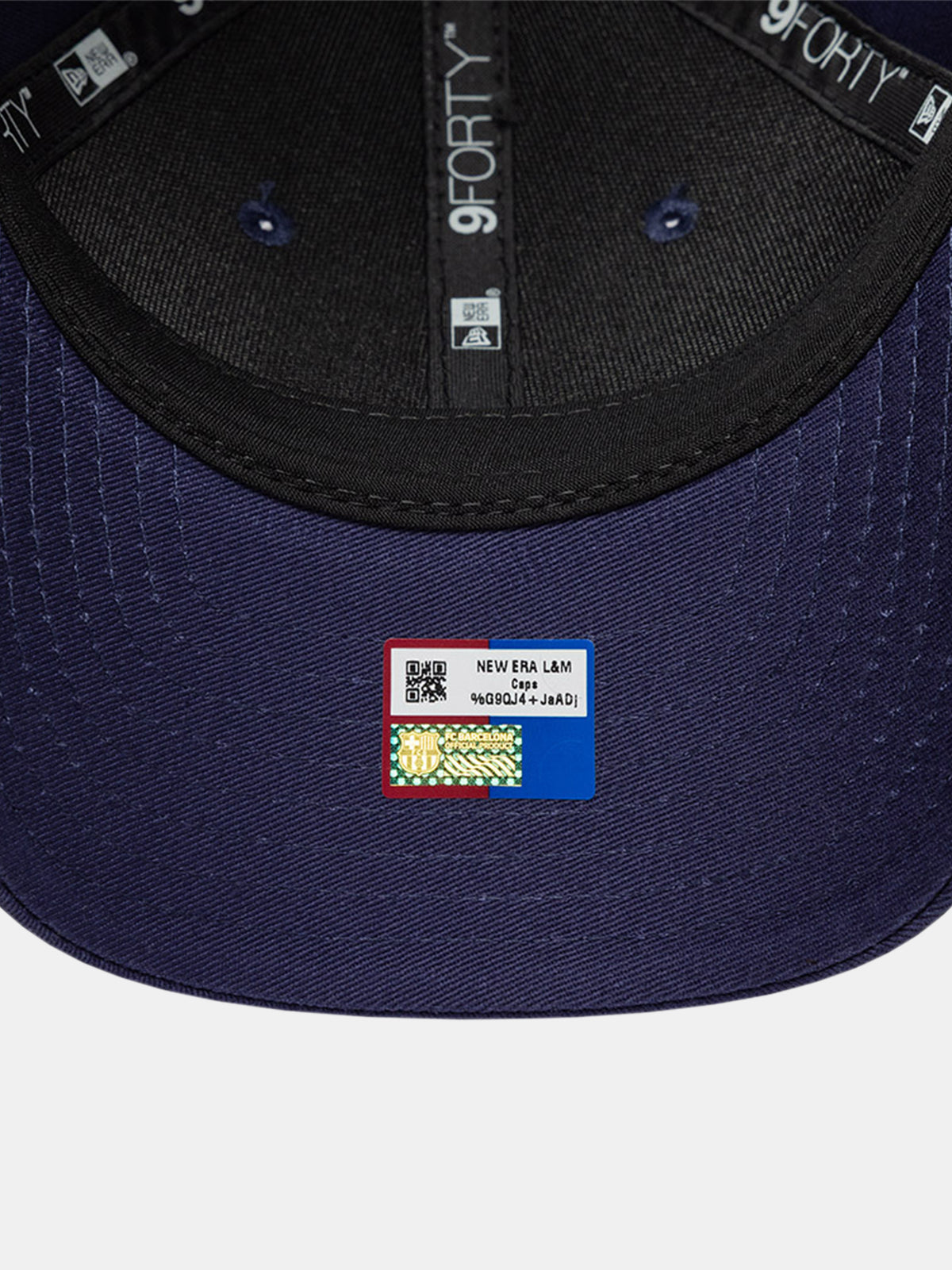 Casquette Junior NEW ERA x FC Barcelone 9FORTY Navy