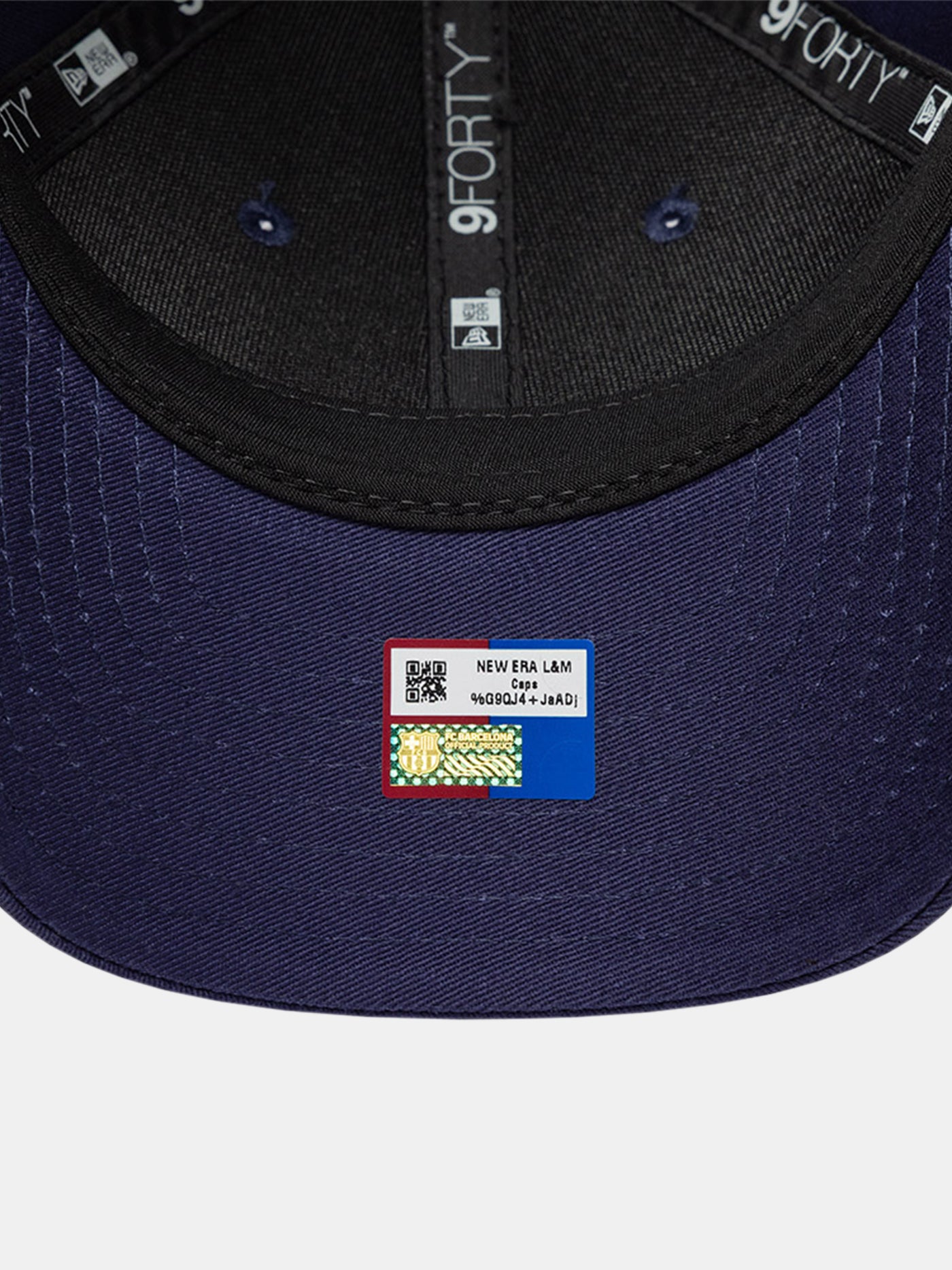 Casquette Junior NEW ERA x FC Barcelone 9FORTY Navy