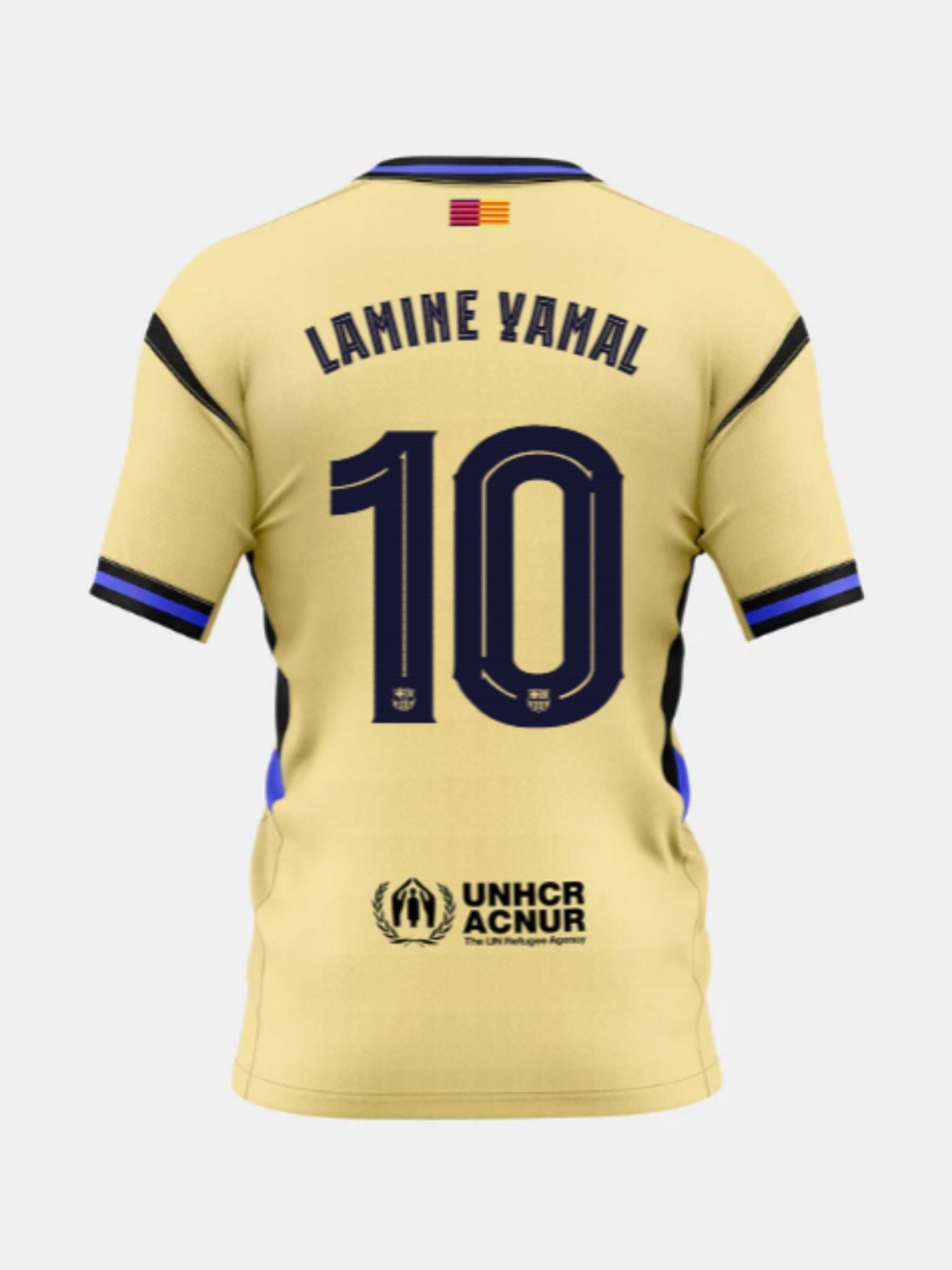 LAMINE YAMAL | Conjunto Niño/a Pequeño/a segunda equipación 25/26 FC Barcelona x Kobe Bryant