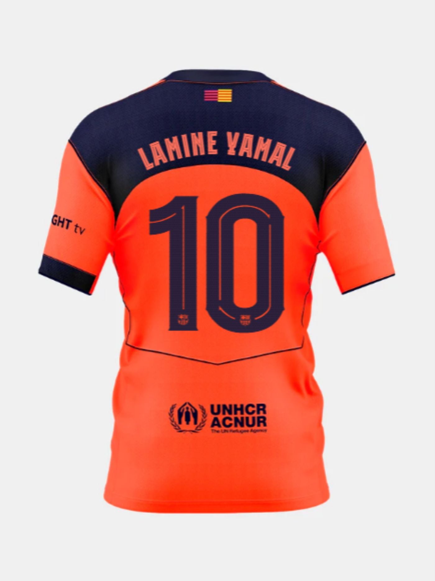 LAMINE YAMAL | Conjunto Niño/a Pequeño/a tercera equipación 25/26 T90 FC Barcelona
