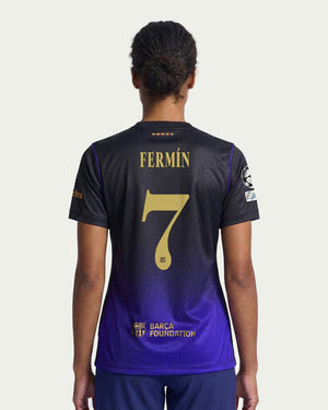 FERMÍN | UCL Womens away jersey 26/27 FC Barcelona x Kobe Bryant