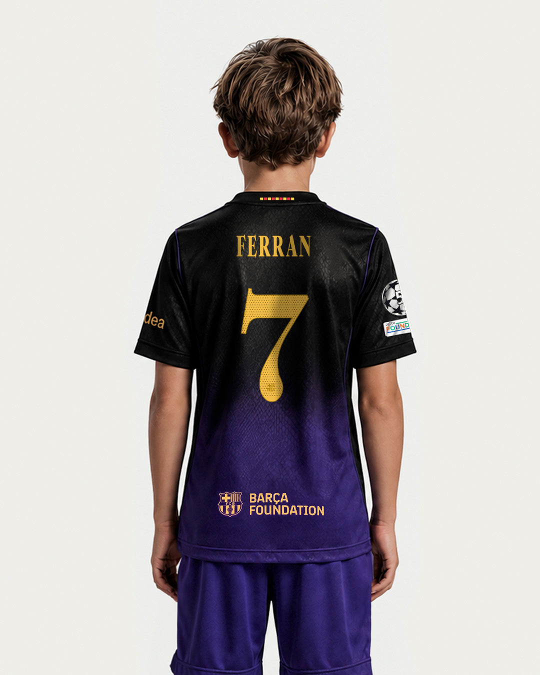 FERRAN | UCL Samarreta junior segon equipament 26/27 FC Barcelona x Kobe Bryant
