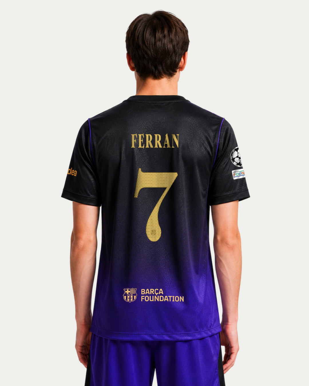 FERRAN | UCL Camiseta hombre segunda equipación 26/27 FC Barcelona x Kobe Bryant