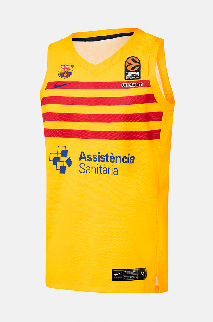 EUROLEAGUE - Camiseta baloncesto 4ª Equipación FC Barcelona 22/23 - HERNANGÓMEZ