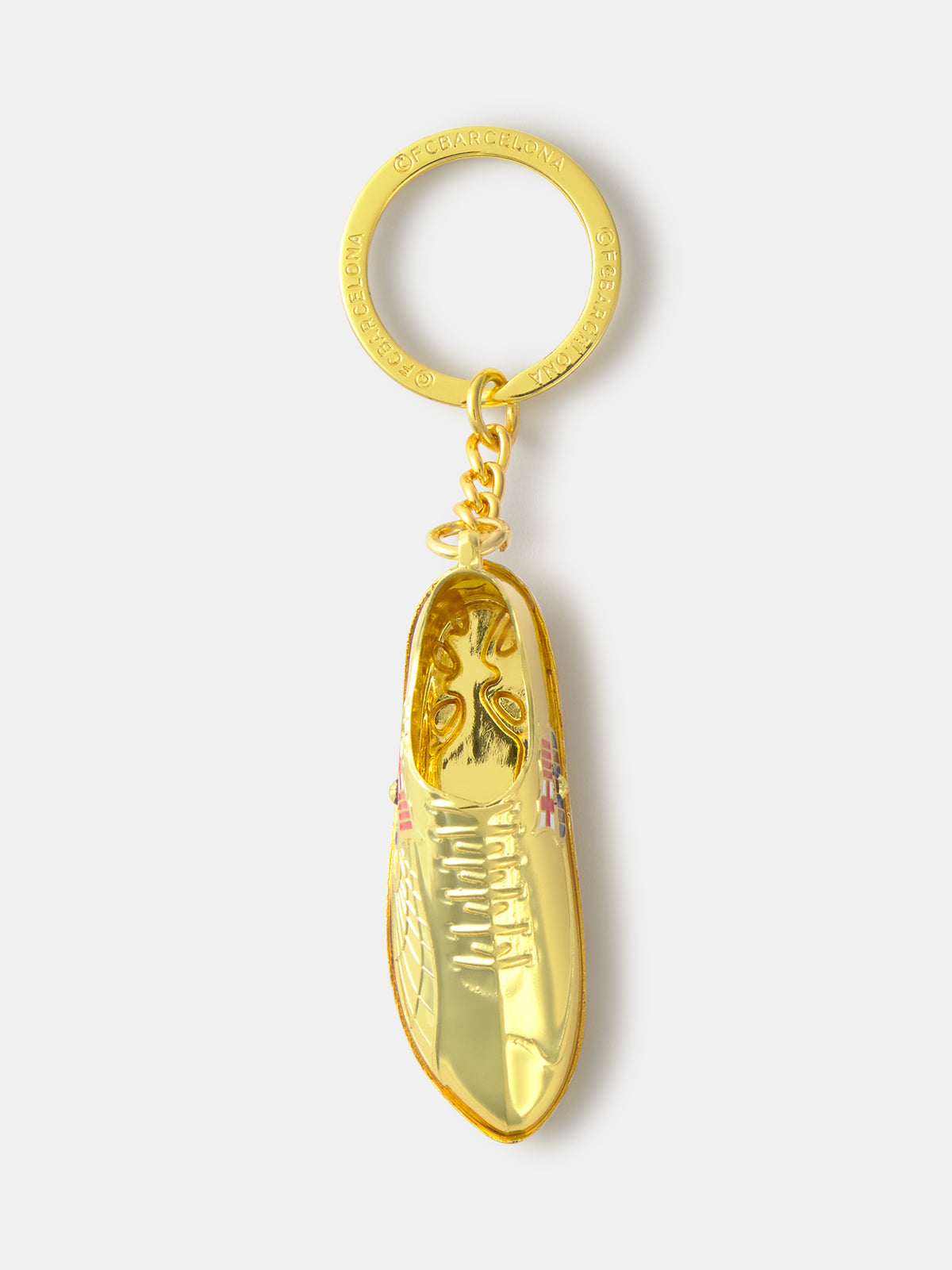 Keyring Gold Boot Barça