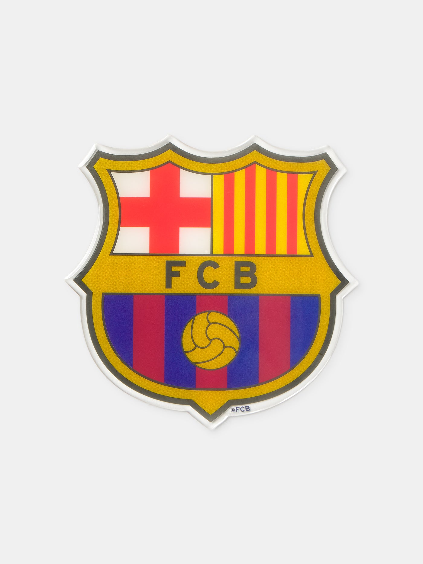 Pegatina burbuja emblema FC Barcelona