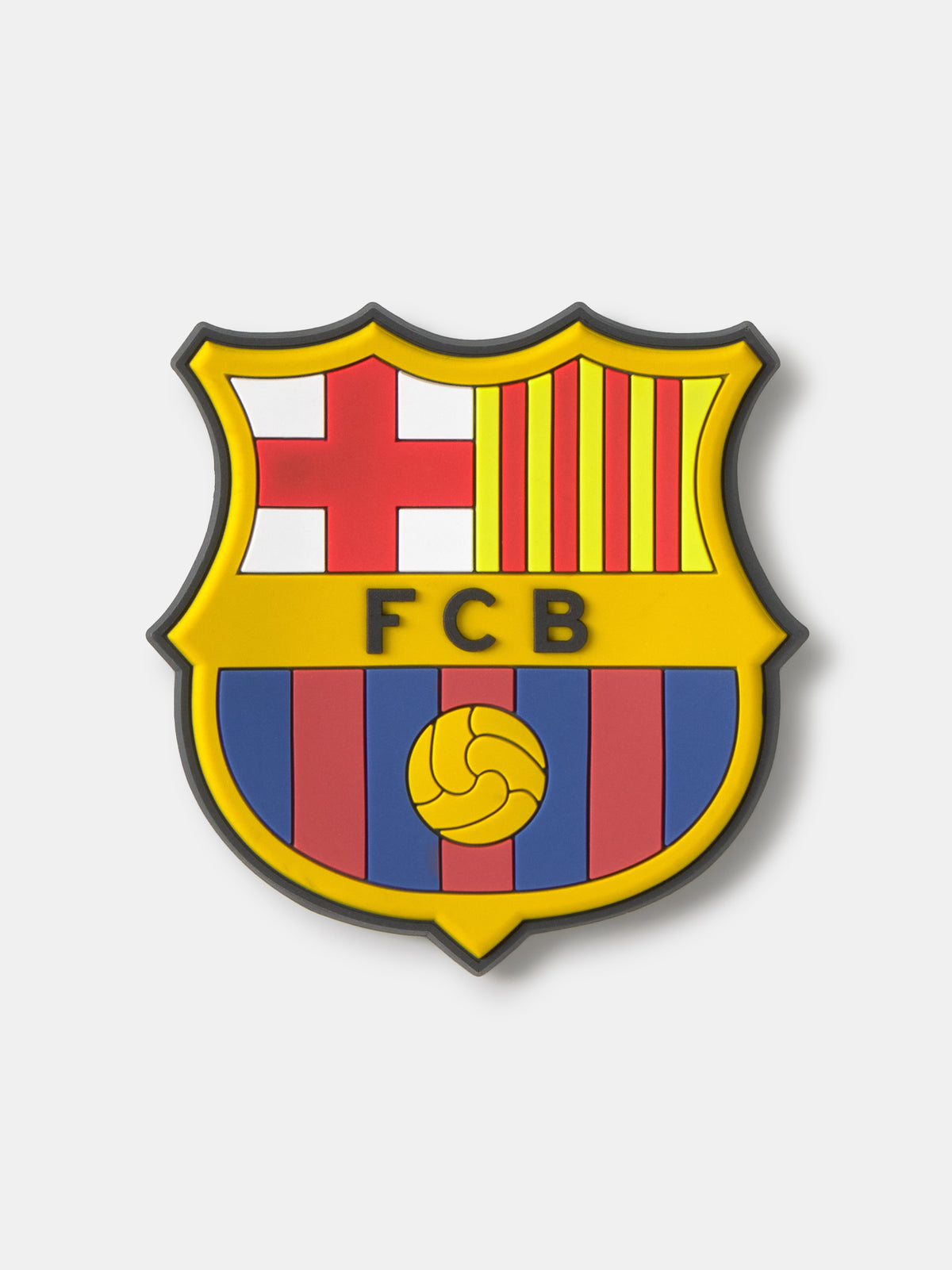 Aimant écusson Barça en caoutchouc