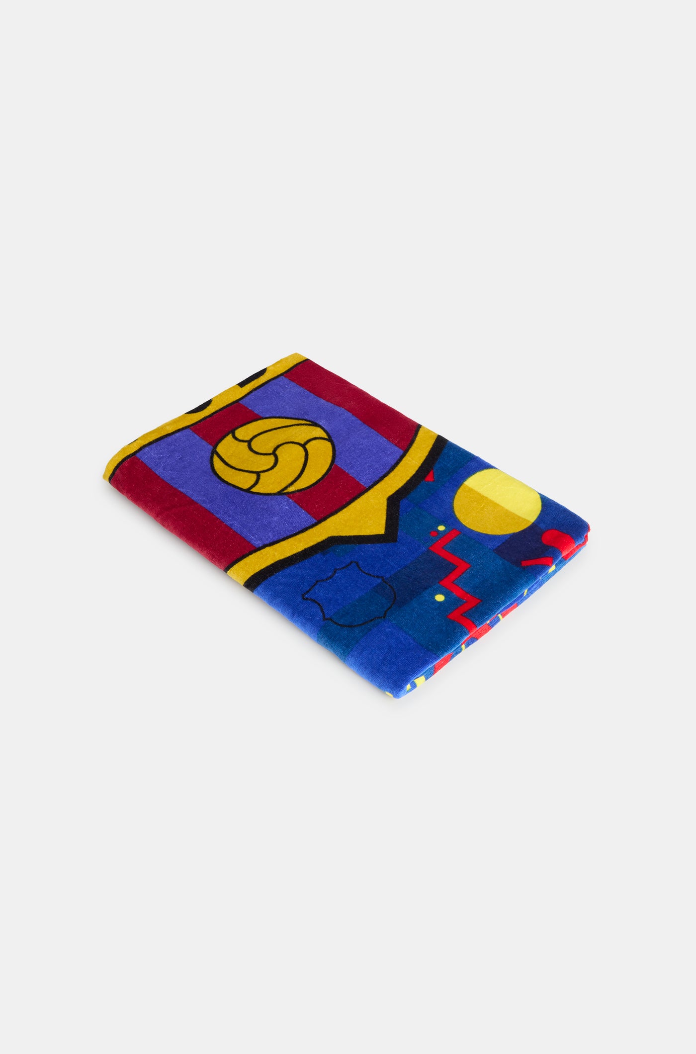  Tovallola de platja amb formes del Barça