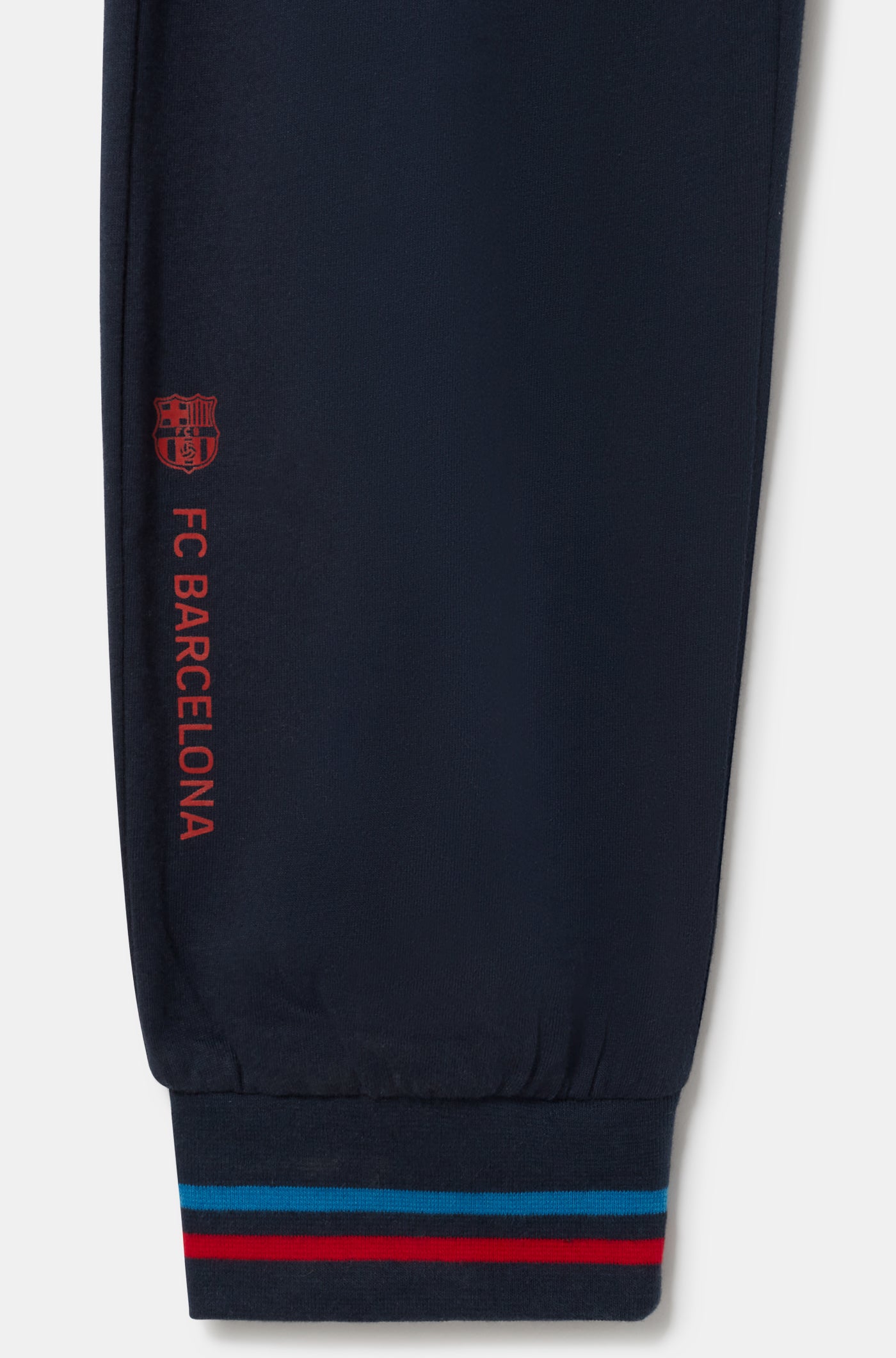 FC Barcelona-Pyjama mit marineblauem Wappen