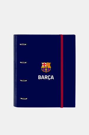 Carpeta anillas con recambio FC Barcelona