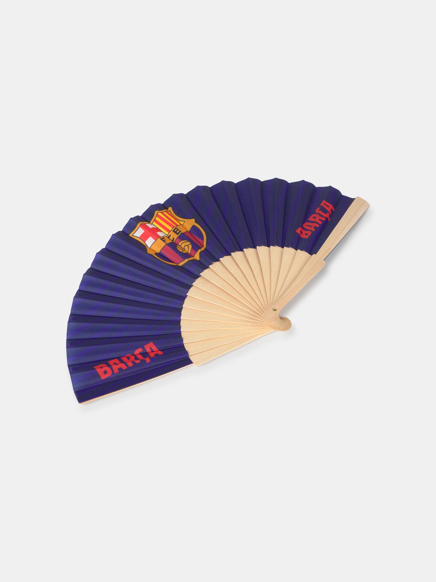 Fan with FC Barcelona shield - Navy