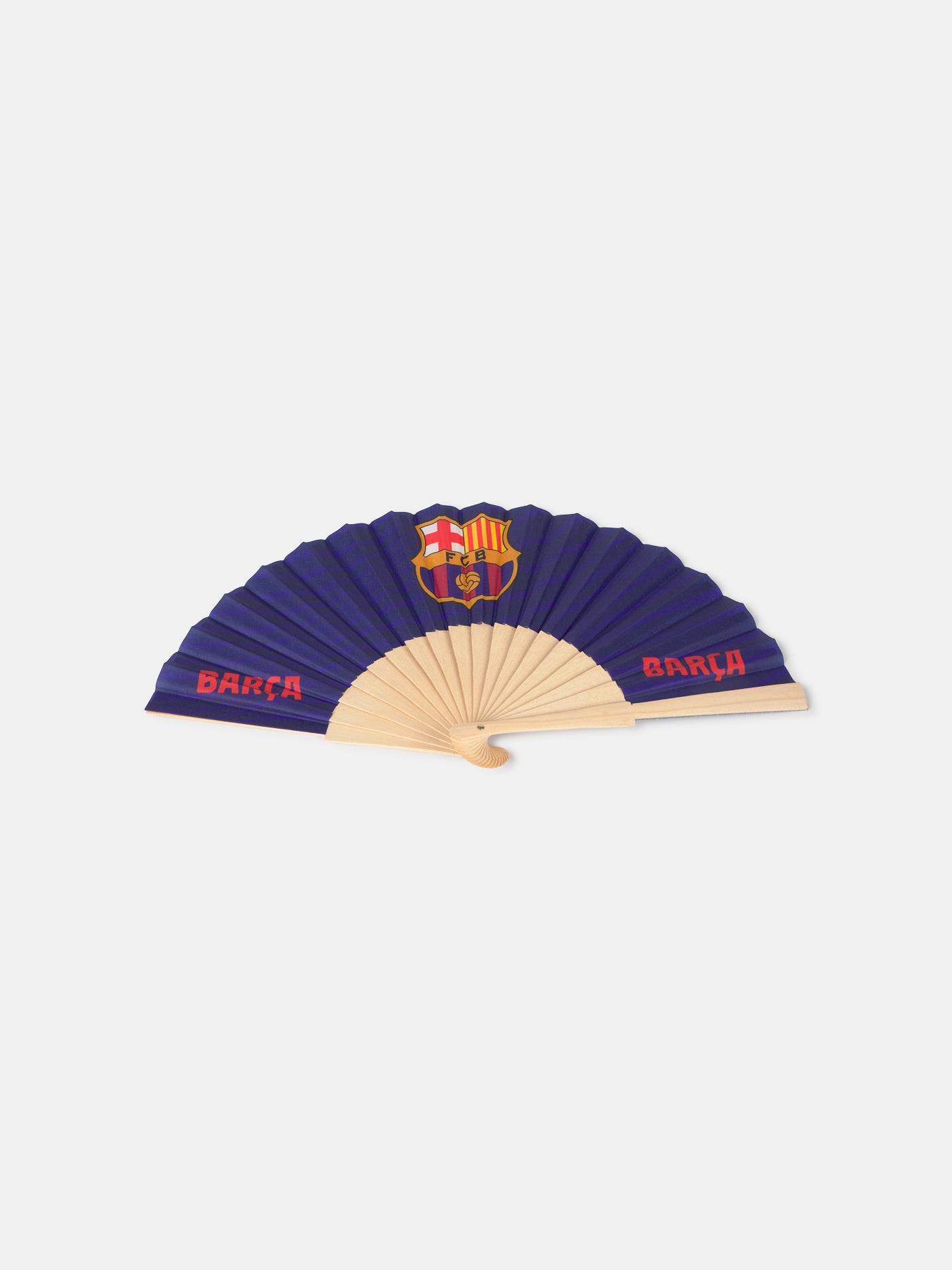 Fan with FC Barcelona shield - Navy