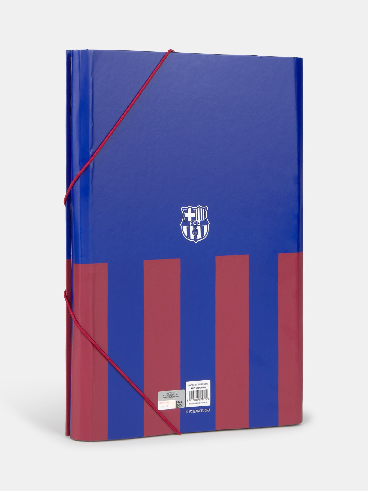 Folder with papers FC Barcelona