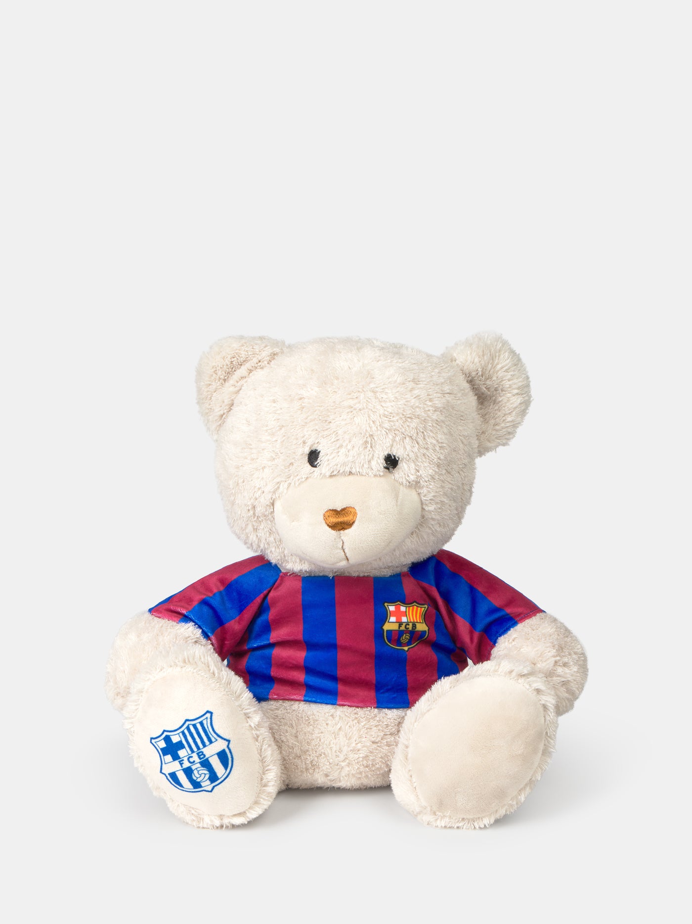 Ours en peluche avec t-shirt FC Barcelone