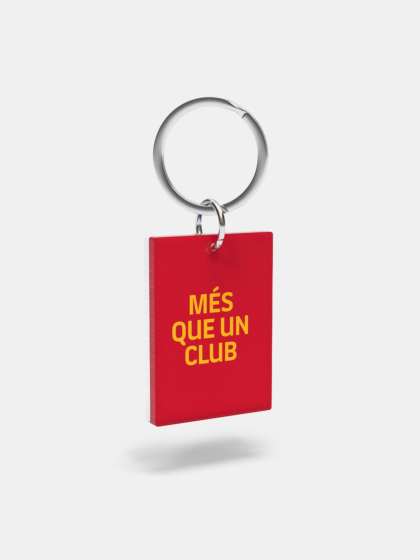 Porte-clés Rectangulaire FC Barcelone - "Més que un club"