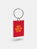 FC Barcelona Keychain - "Més que un club"