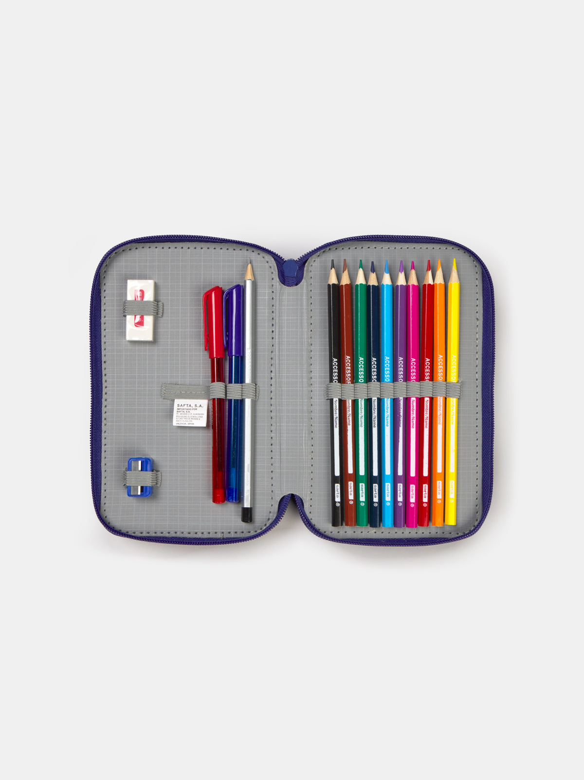 Pencil Case Double Small 25/26 - FC Barcelona