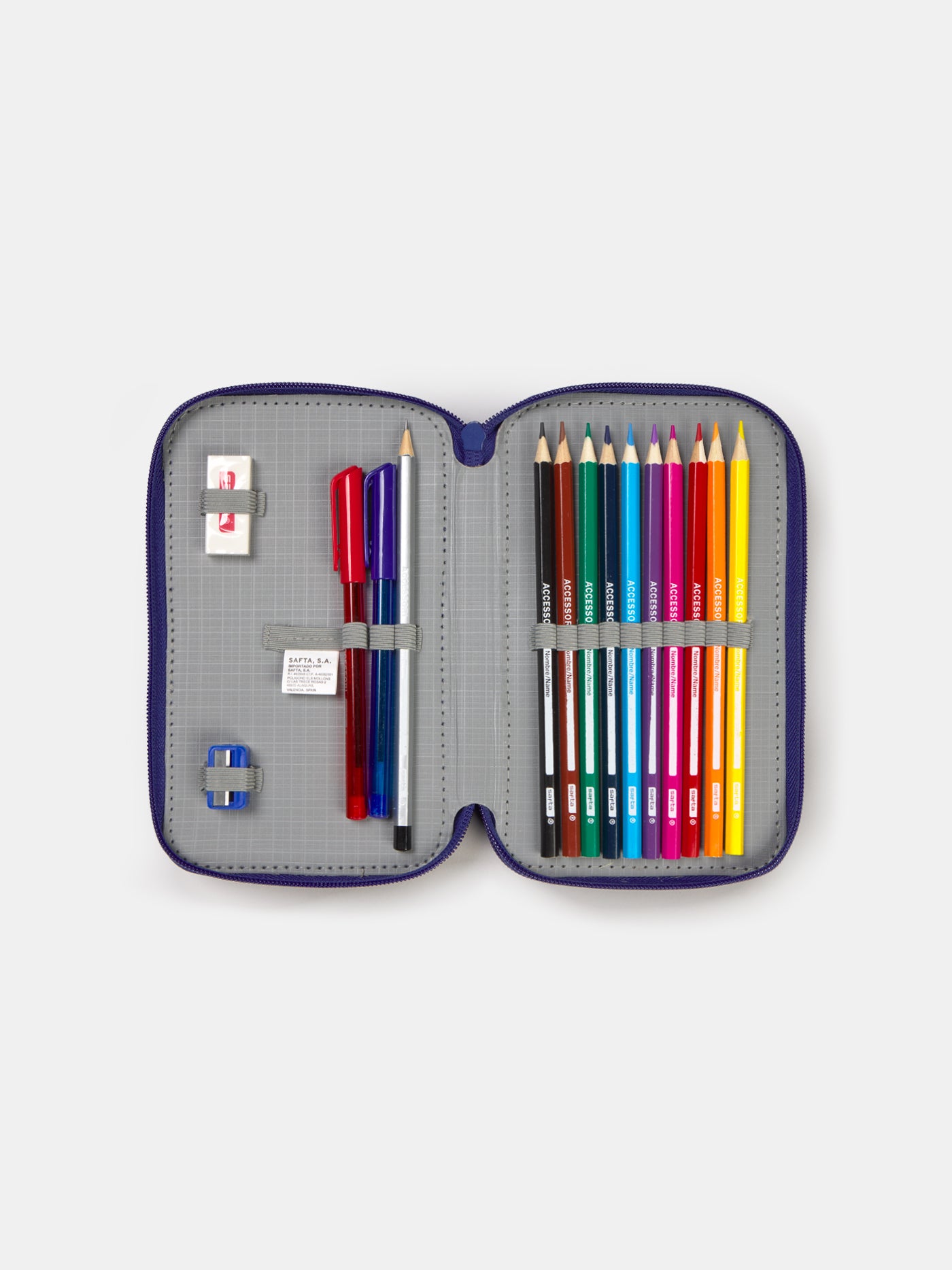 Pencil Case Double Small 25/26 - FC Barcelona