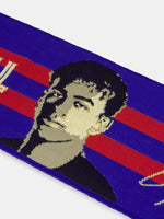 FC Barcelona scarf in blue and red with club crest, 'Lamine Yamal' text, and player portrait