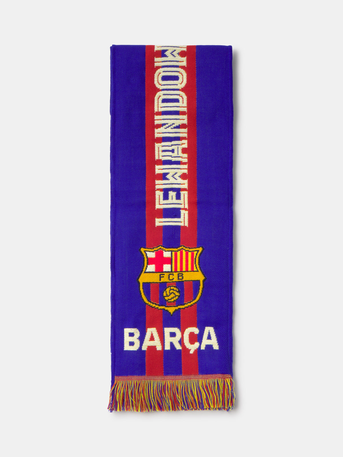 Bufanda Lewandowski Telar Barça