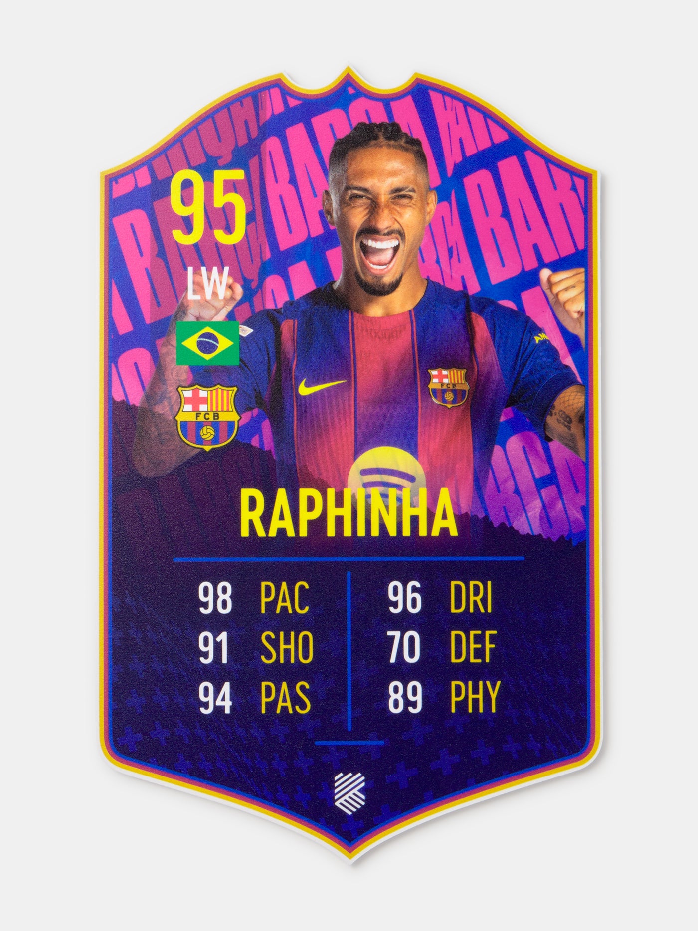 Raphinha Card FC Barcelona