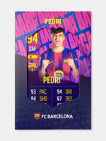 Pedri Carte FC Barcelone