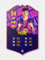 Pedri Carte FC Barcelone