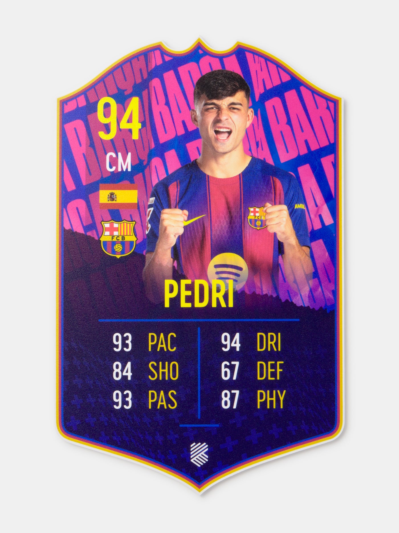 Carta Pedri FC Barcelona