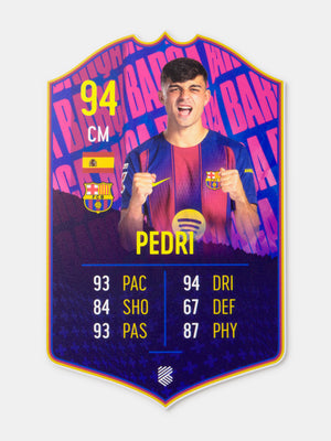 Carta Pedri FC Barcelona