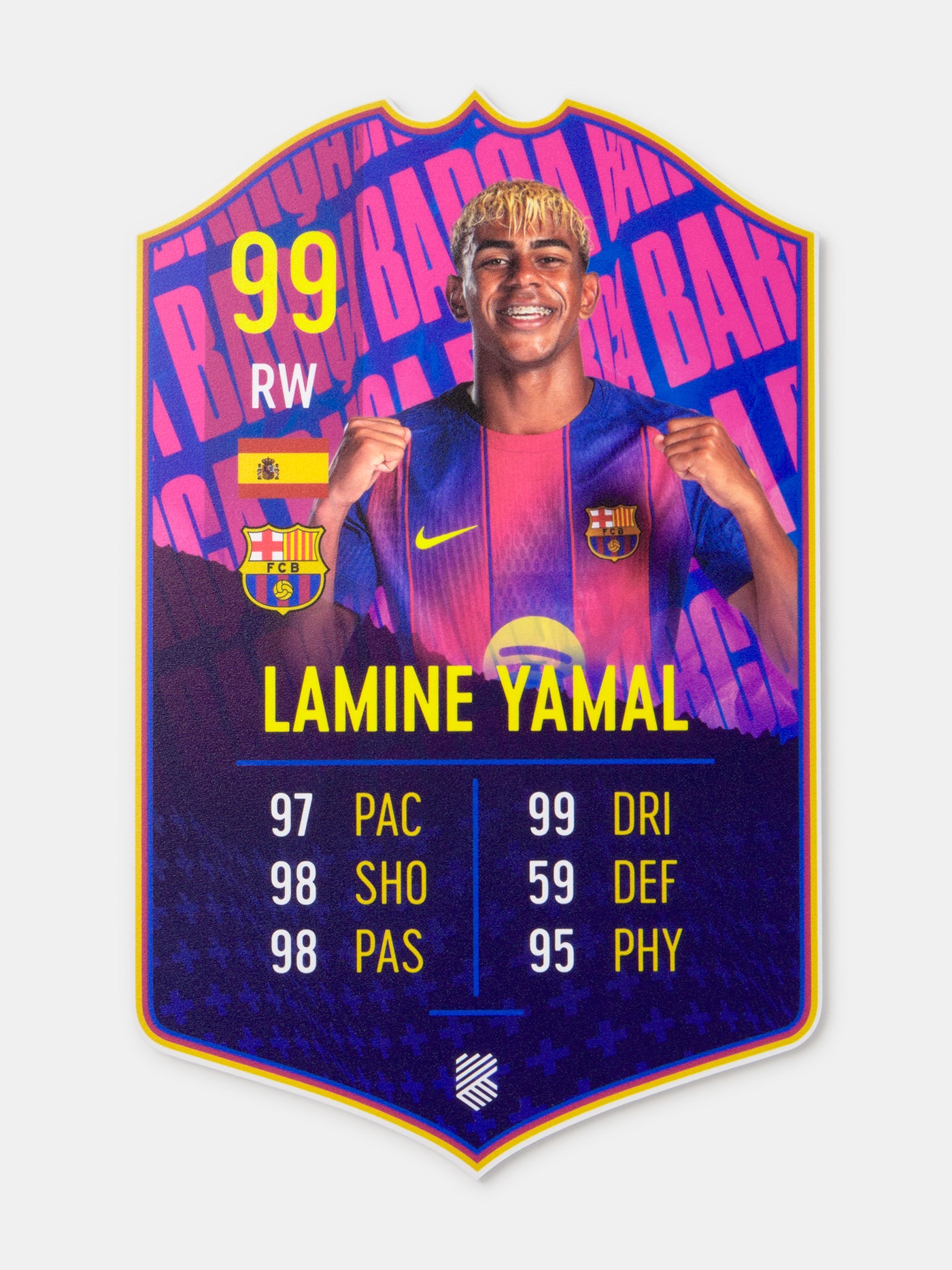 Lamine Yamal Carte FC Barcelone