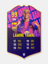 Lamine Yamal Card FC Barcelona