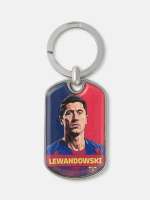 Llavero Robert Lewandowski FC Barcelona
