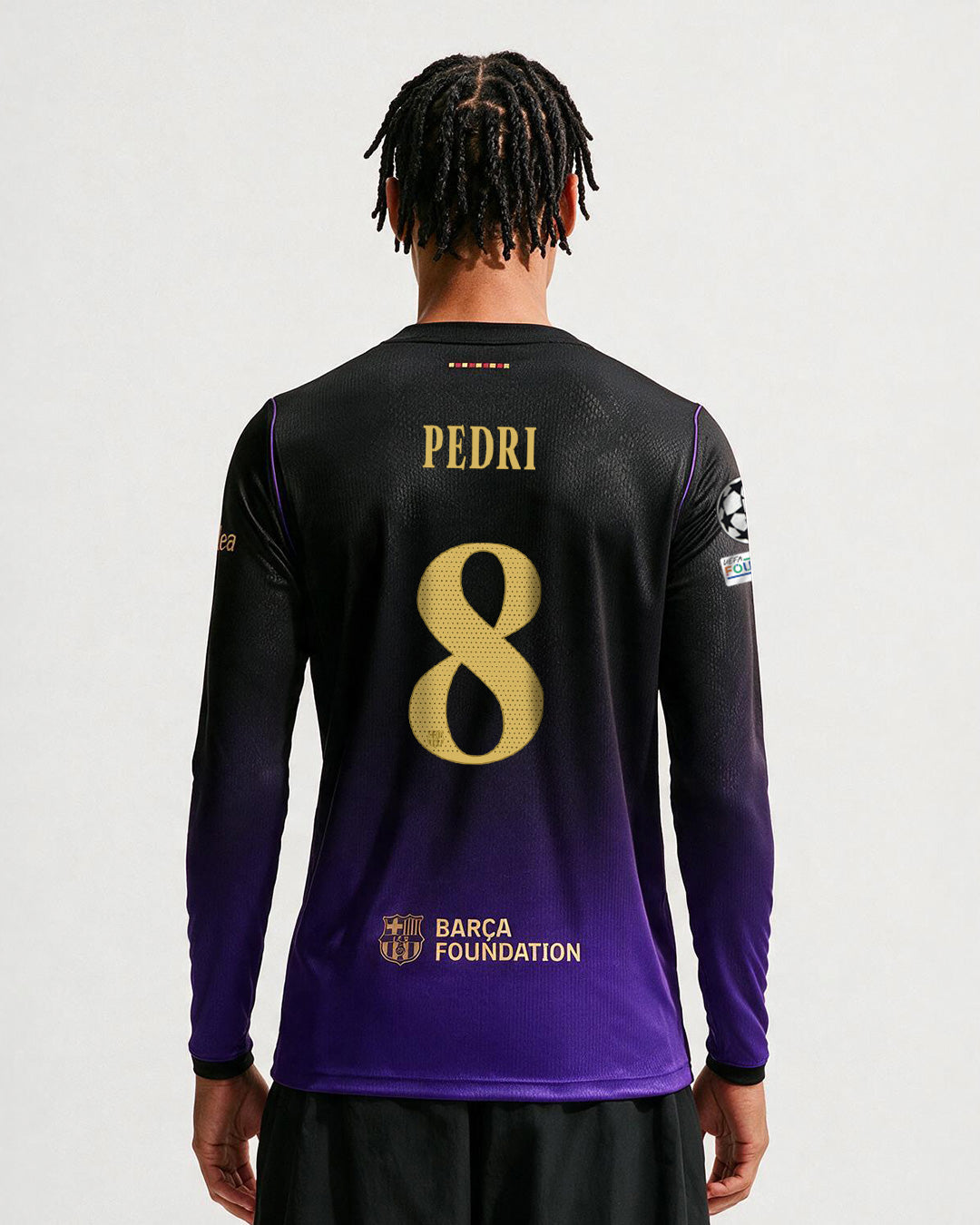 PEDRI | UCL Maillot extérieur homme FC Barcelona x Kobe Bryant 26/27 - Long Sleeve