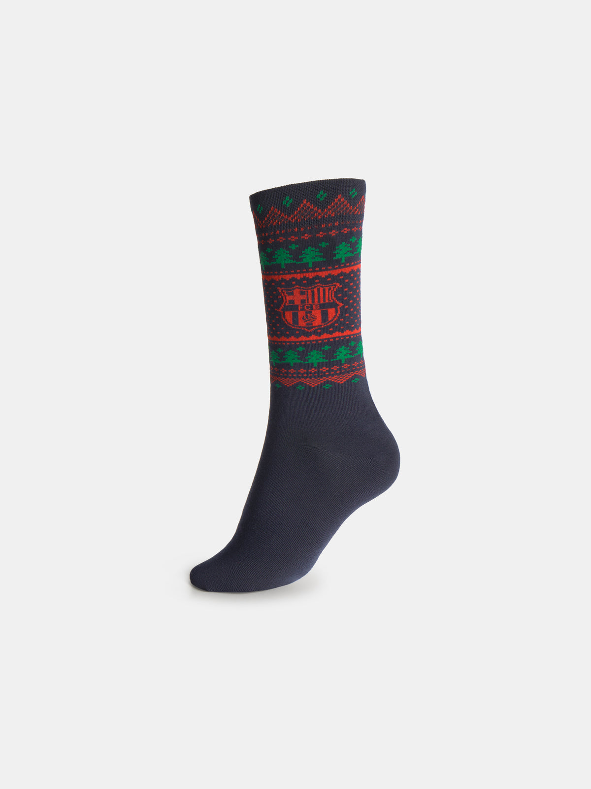 Pack de taza y calcetines de Navidad FC Barcelona