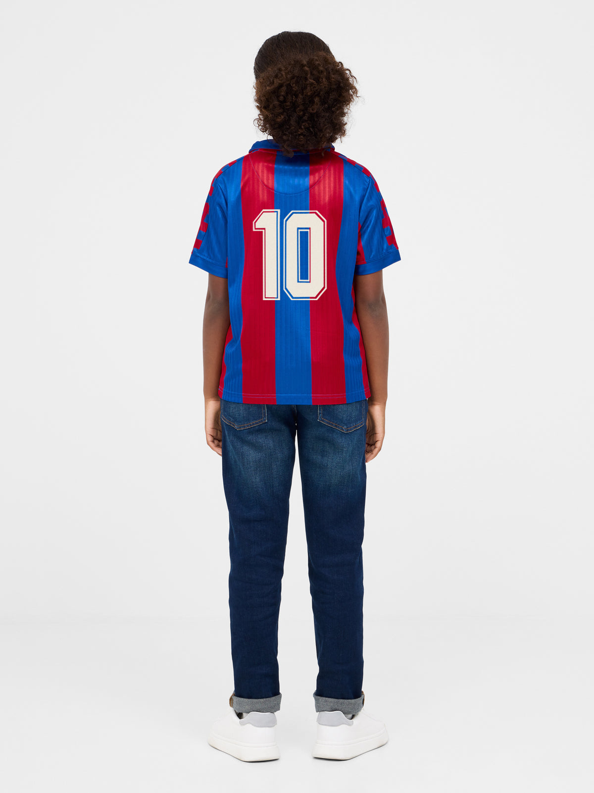 Camiseta retro 1990-92 con dorsal 10 Junior