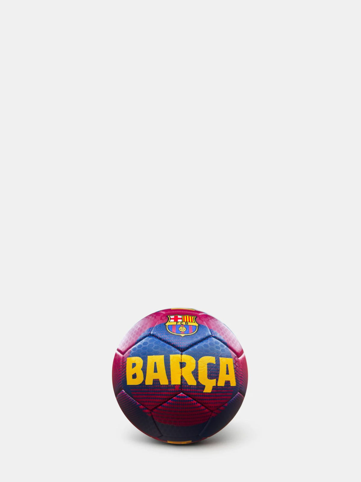Barcelona football on a white background