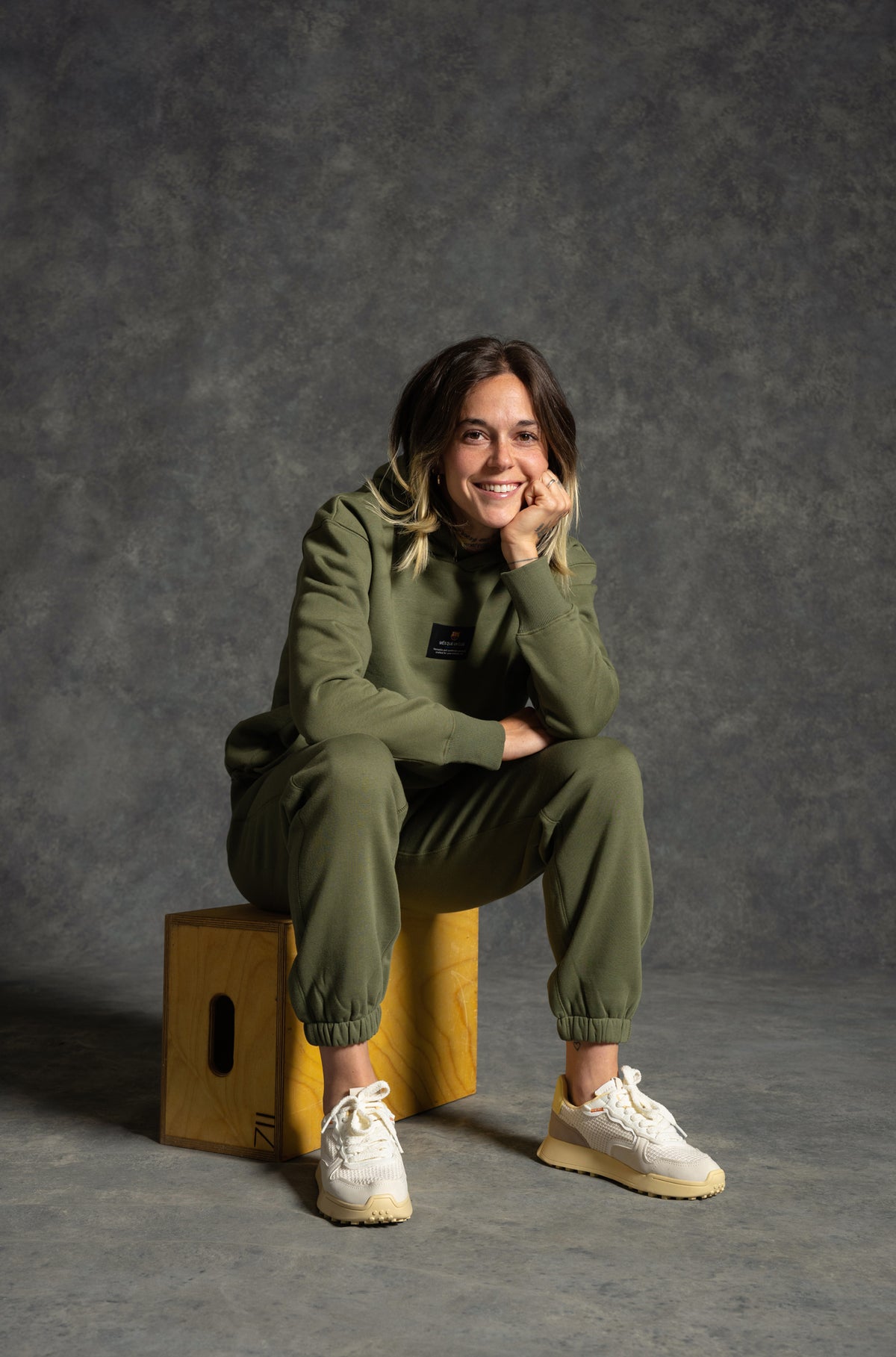 Pantalon kaki Barça - Femme