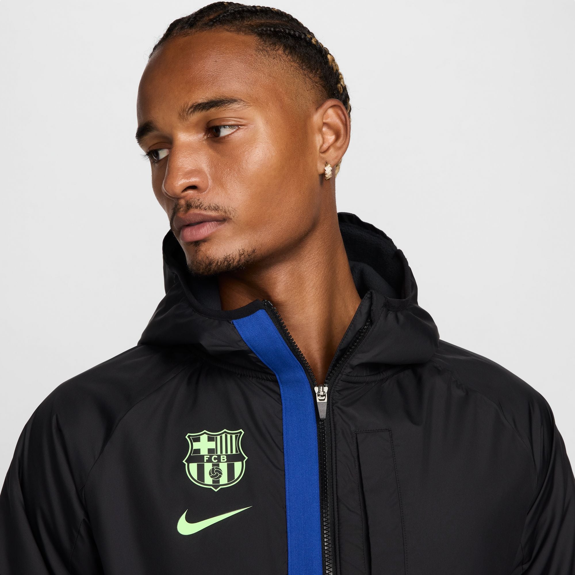 Jacket with hood Barça Nike – Barça Official Store