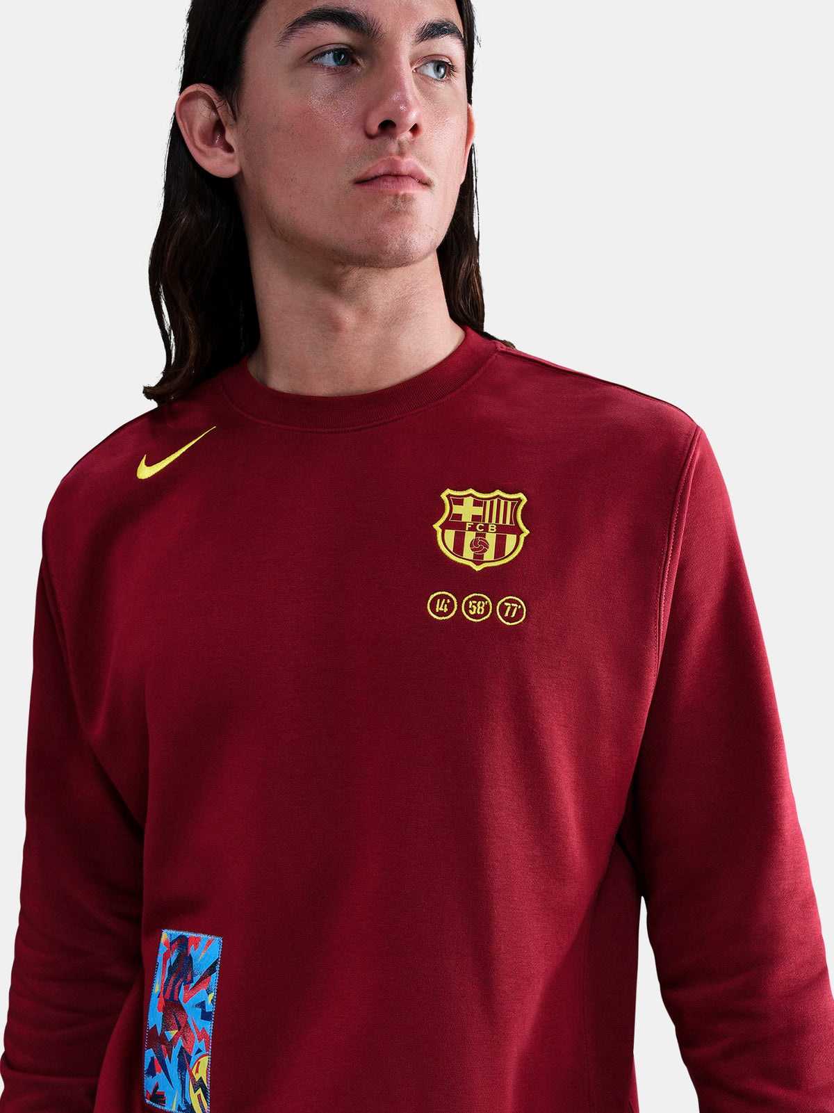 Sudadera Crew Barça Nike GX – Barça Official Store