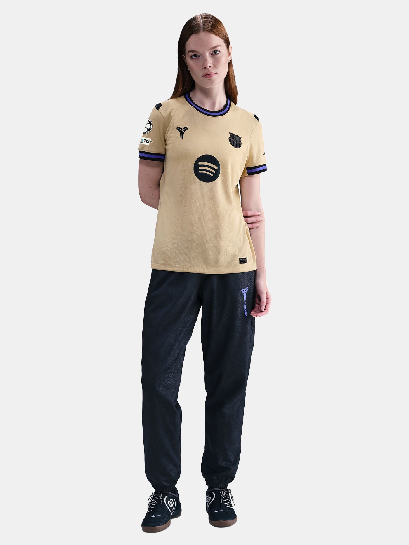 UCL Women's away jersey 25/26 FC Barcelona x Kobe Bryant