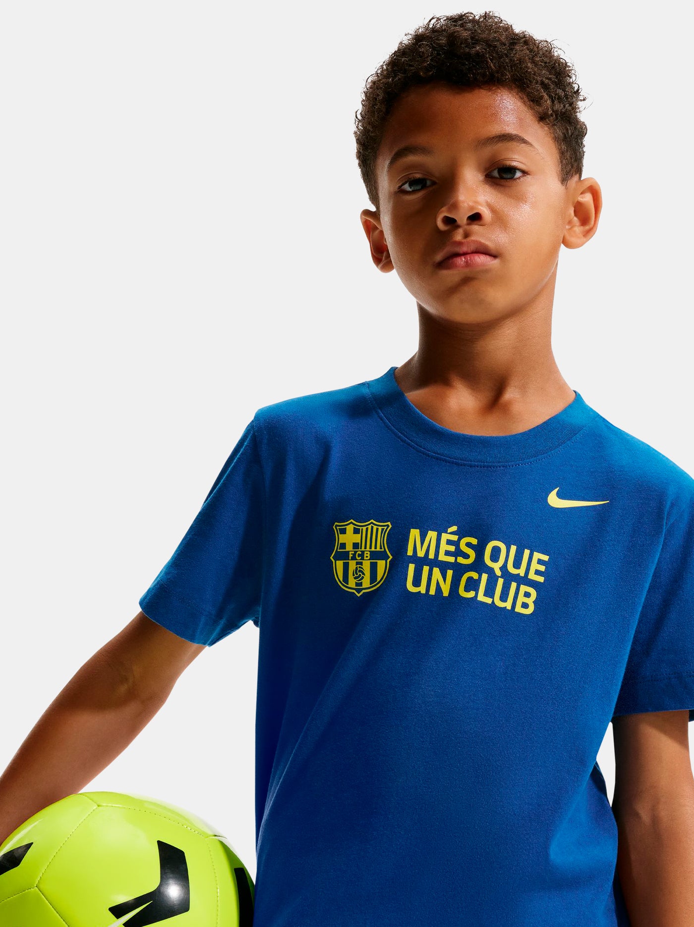 T-shirt Junior Nike Barça "MÉS QUE UN CLUB"