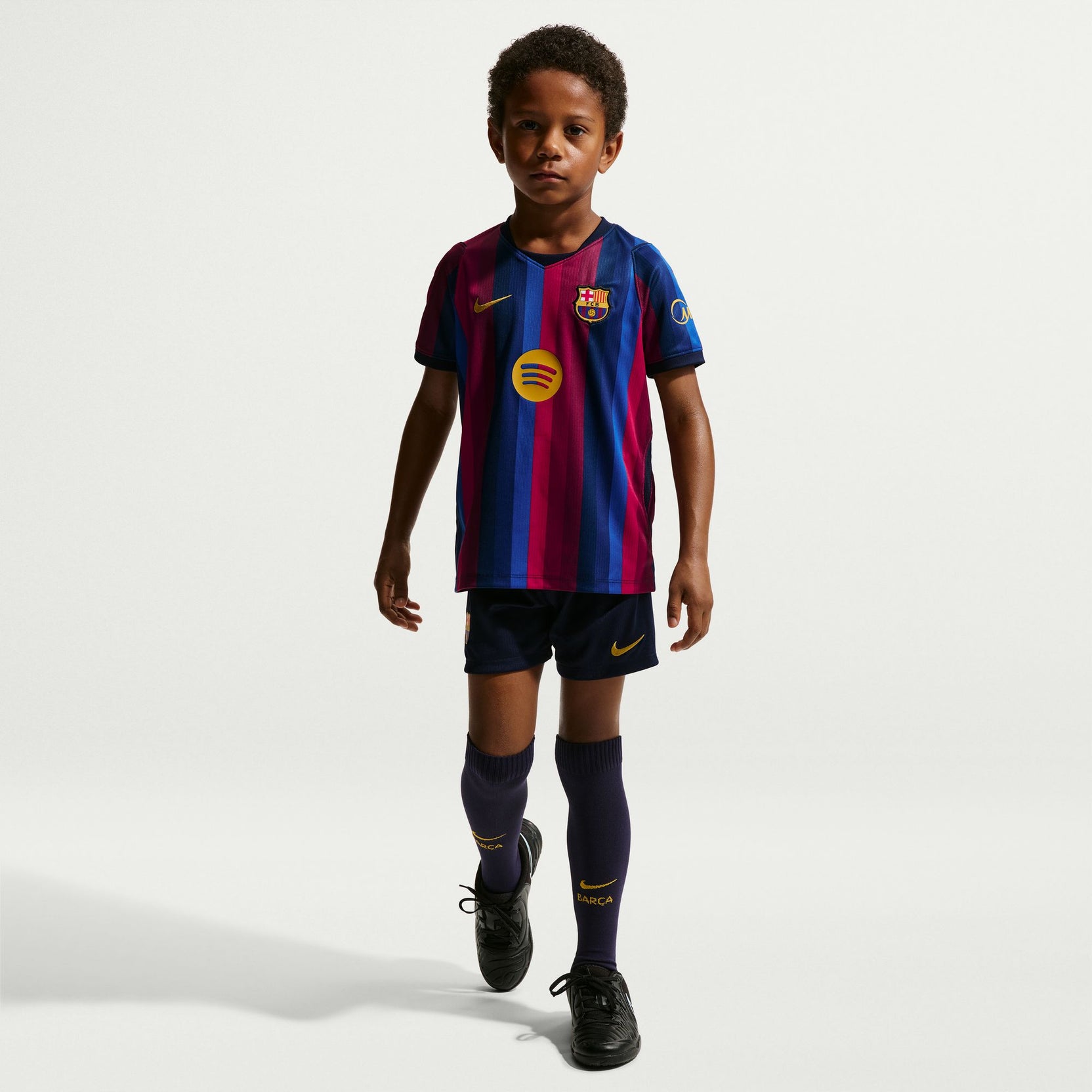 Younger kids home kit 26/27 FC Barcelona